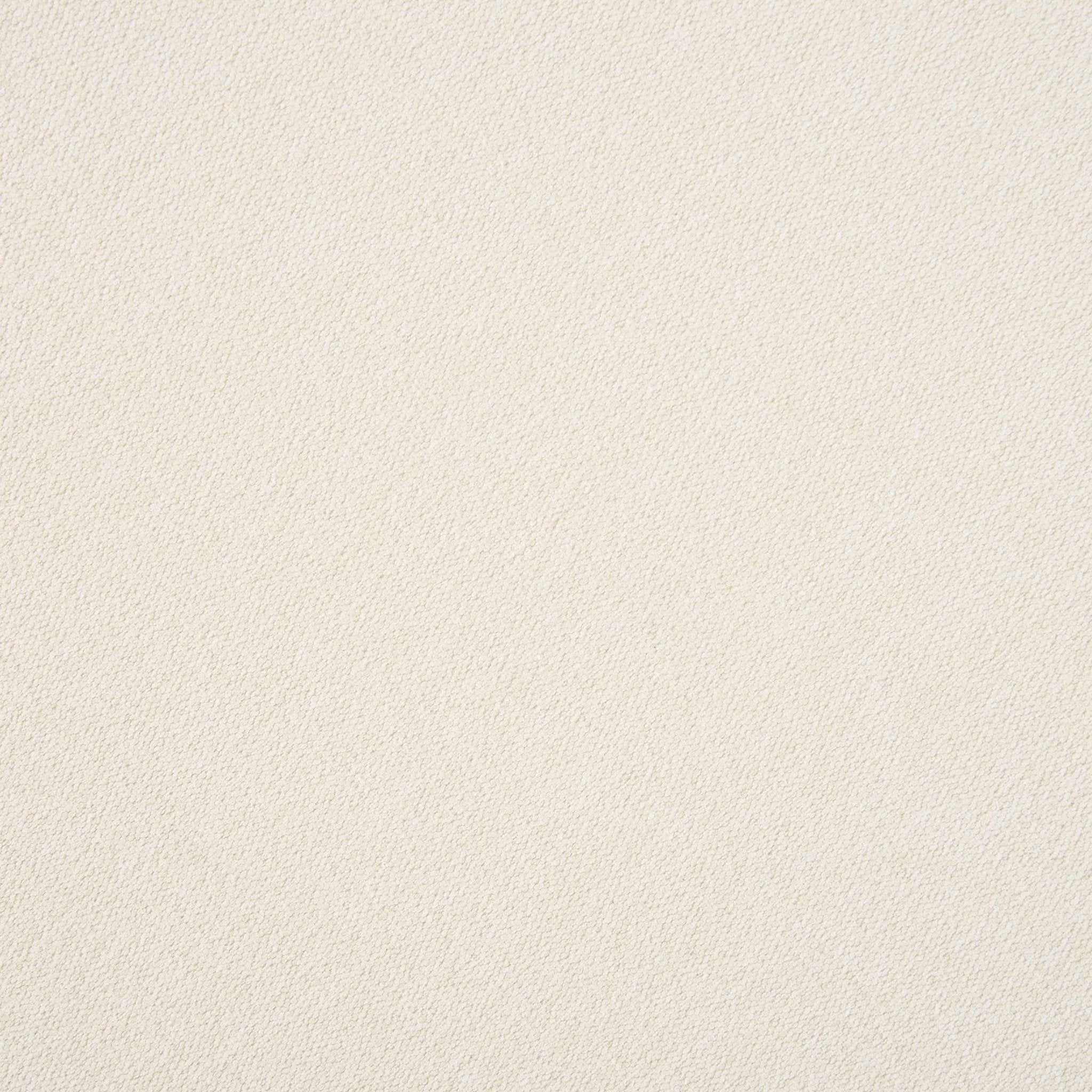 Stockton Round Storage Pouffe - Cream Linen