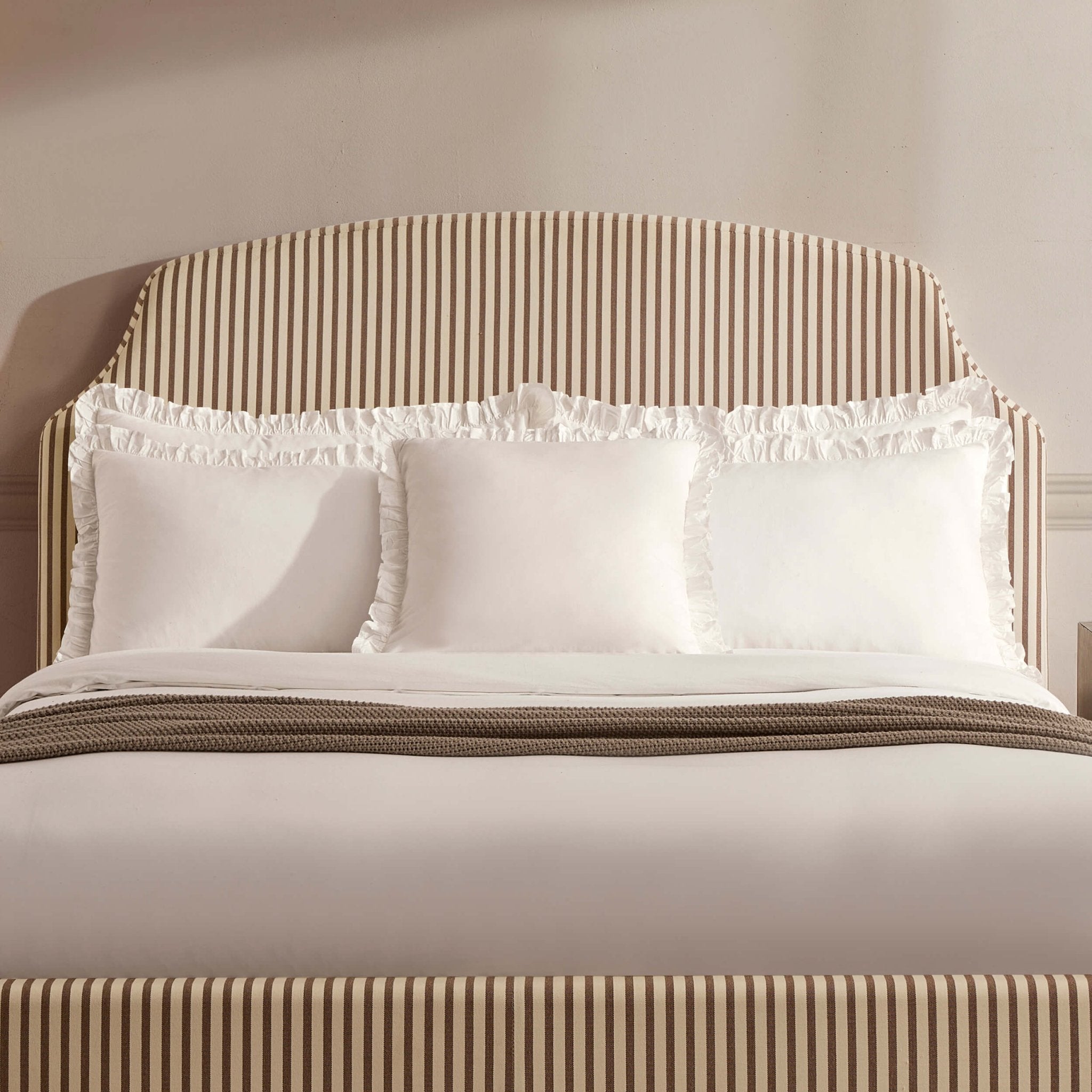 Surrey Bed Frame - Chocolate Stripe