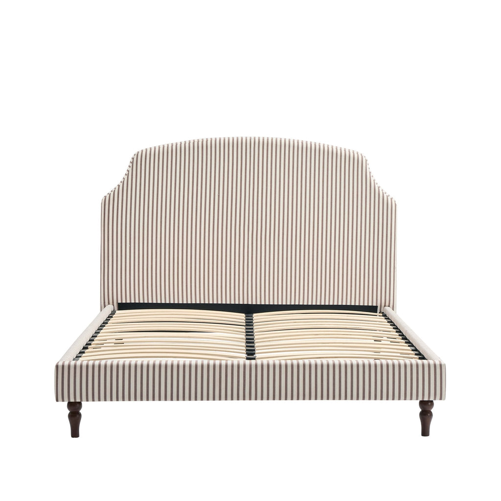 Surrey Bed Frame - Chocolate Stripe