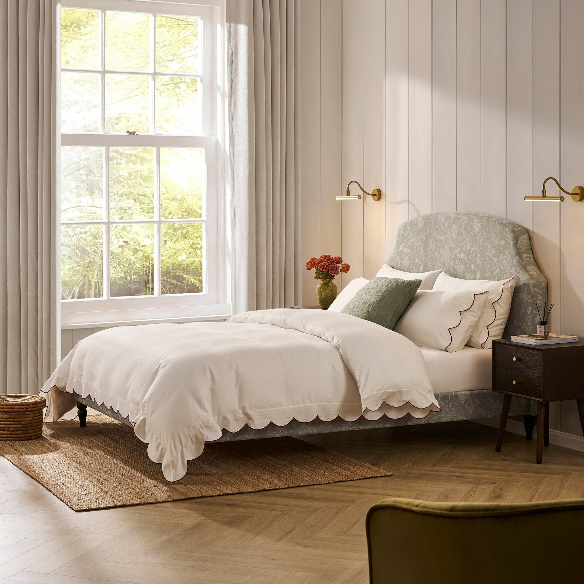 Surrey Bed Frame - Floral