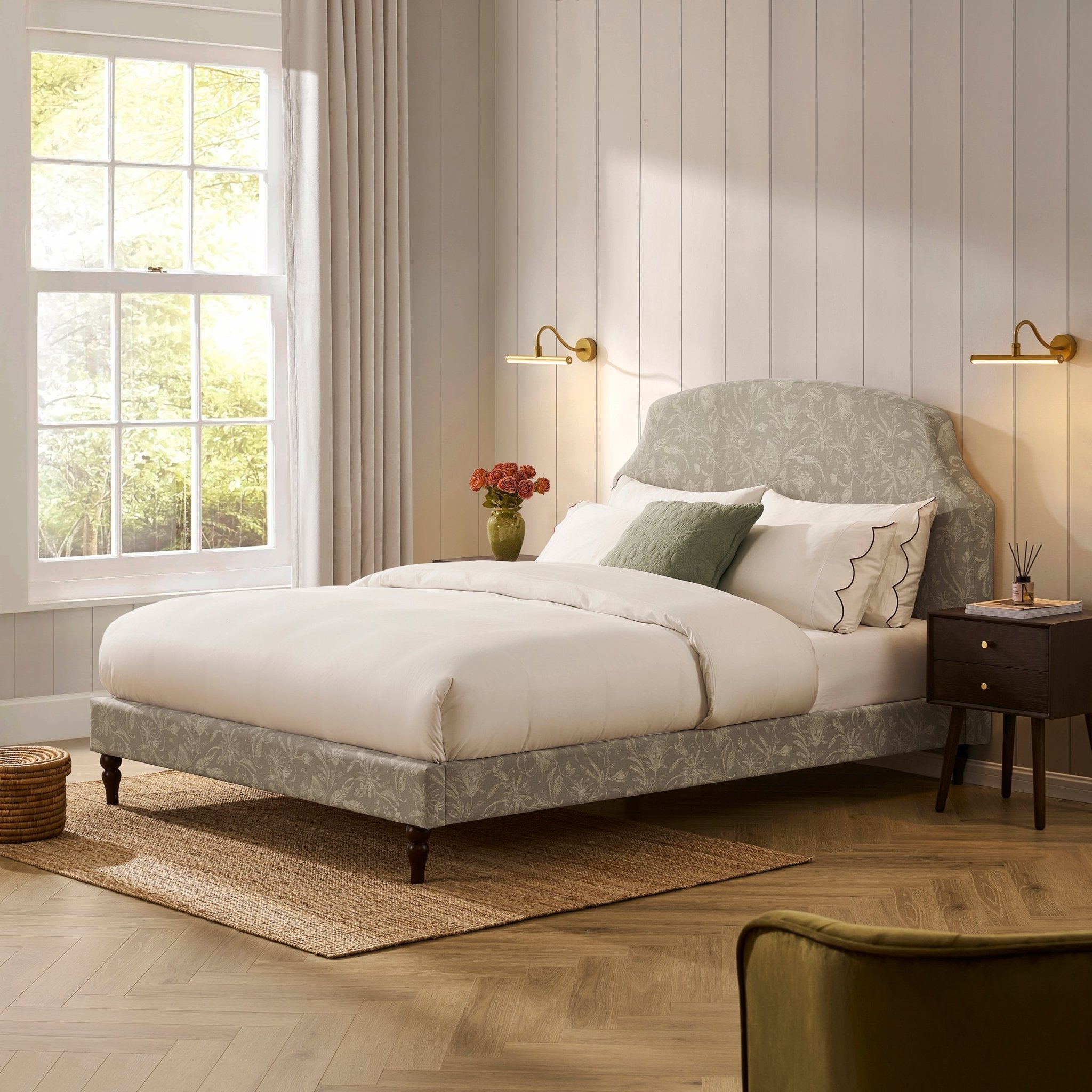 Surrey Bed Frame - Floral