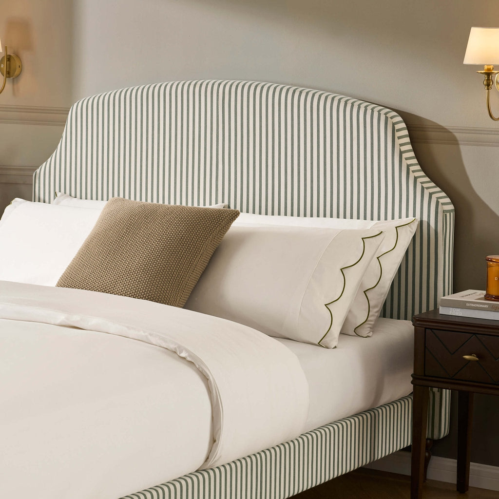 Surrey Bed Frame - Sage Stripe