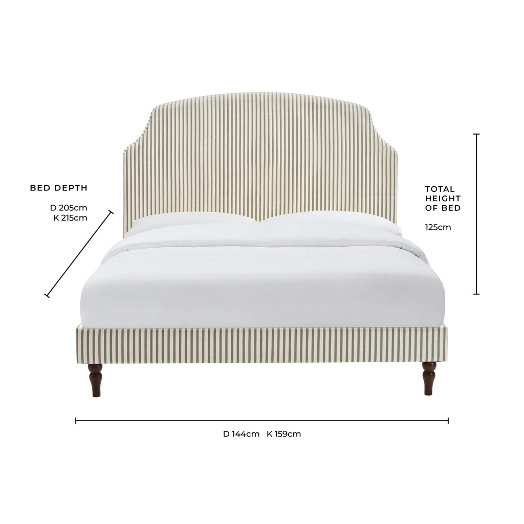 Surrey Bed Frame - Sand Stripe