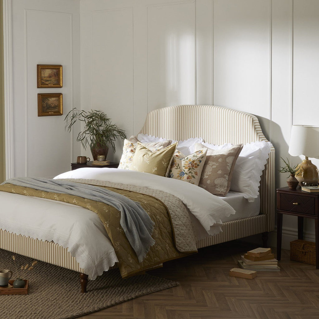Surrey Bed Frame - Sand Stripe