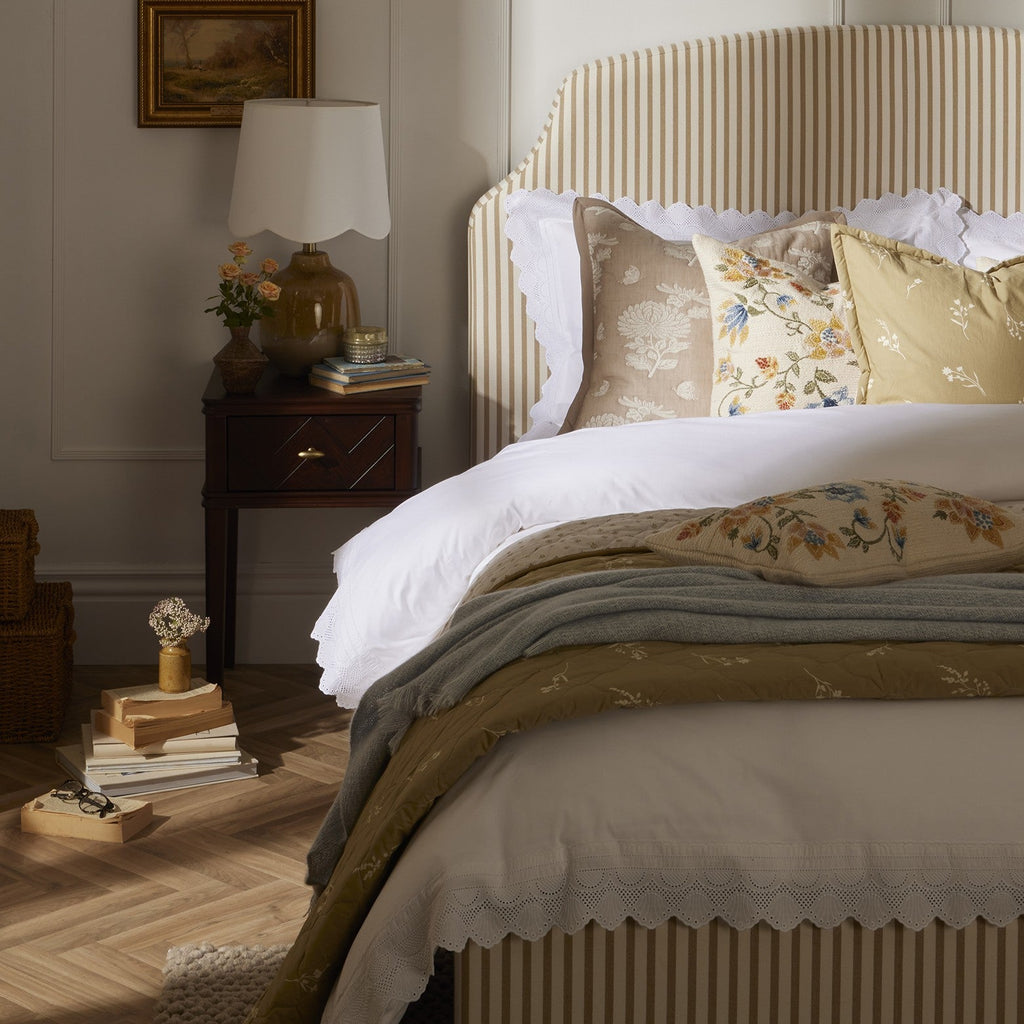 Surrey Bed Frame - Sand Stripe