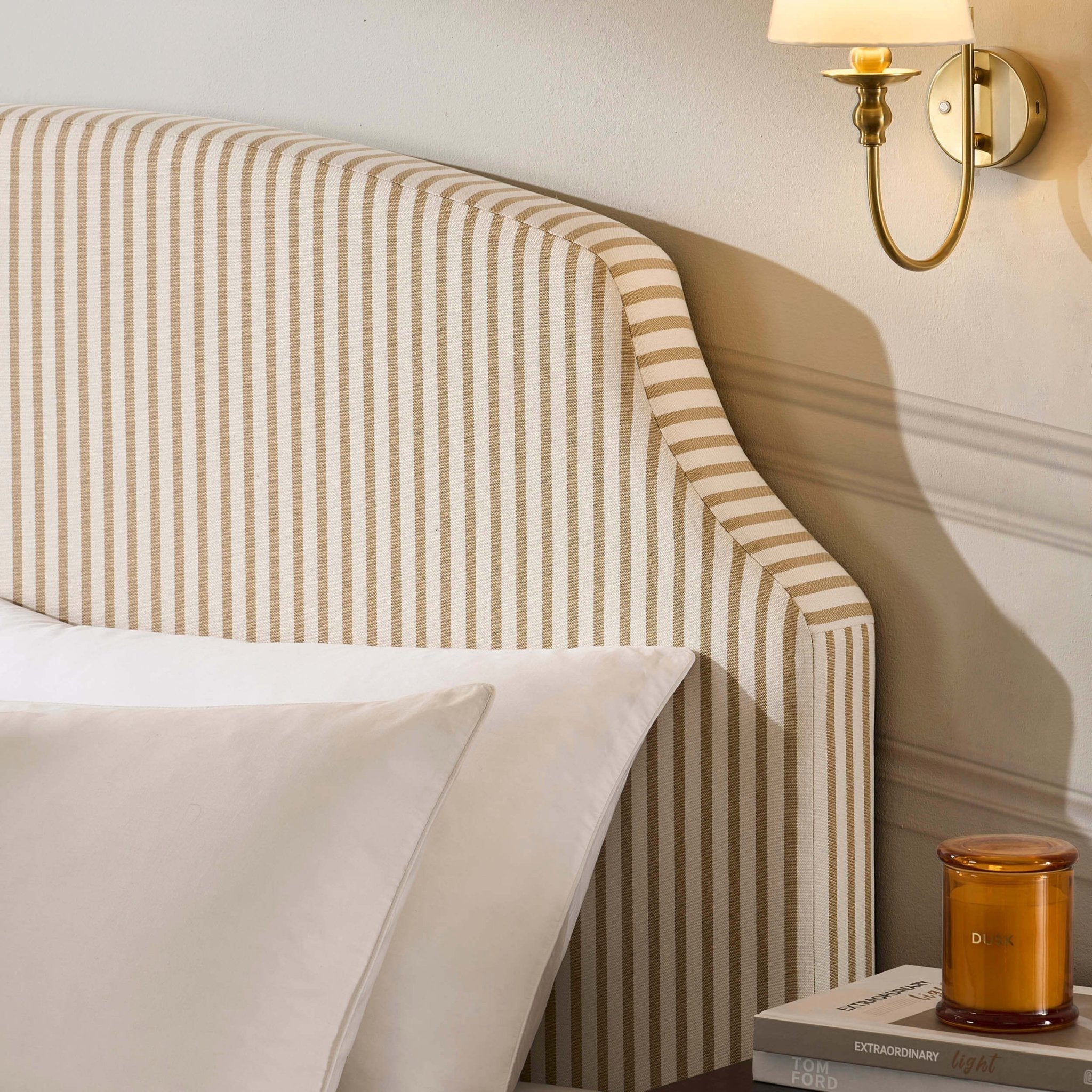 Surrey Bed Frame - Sand Stripe