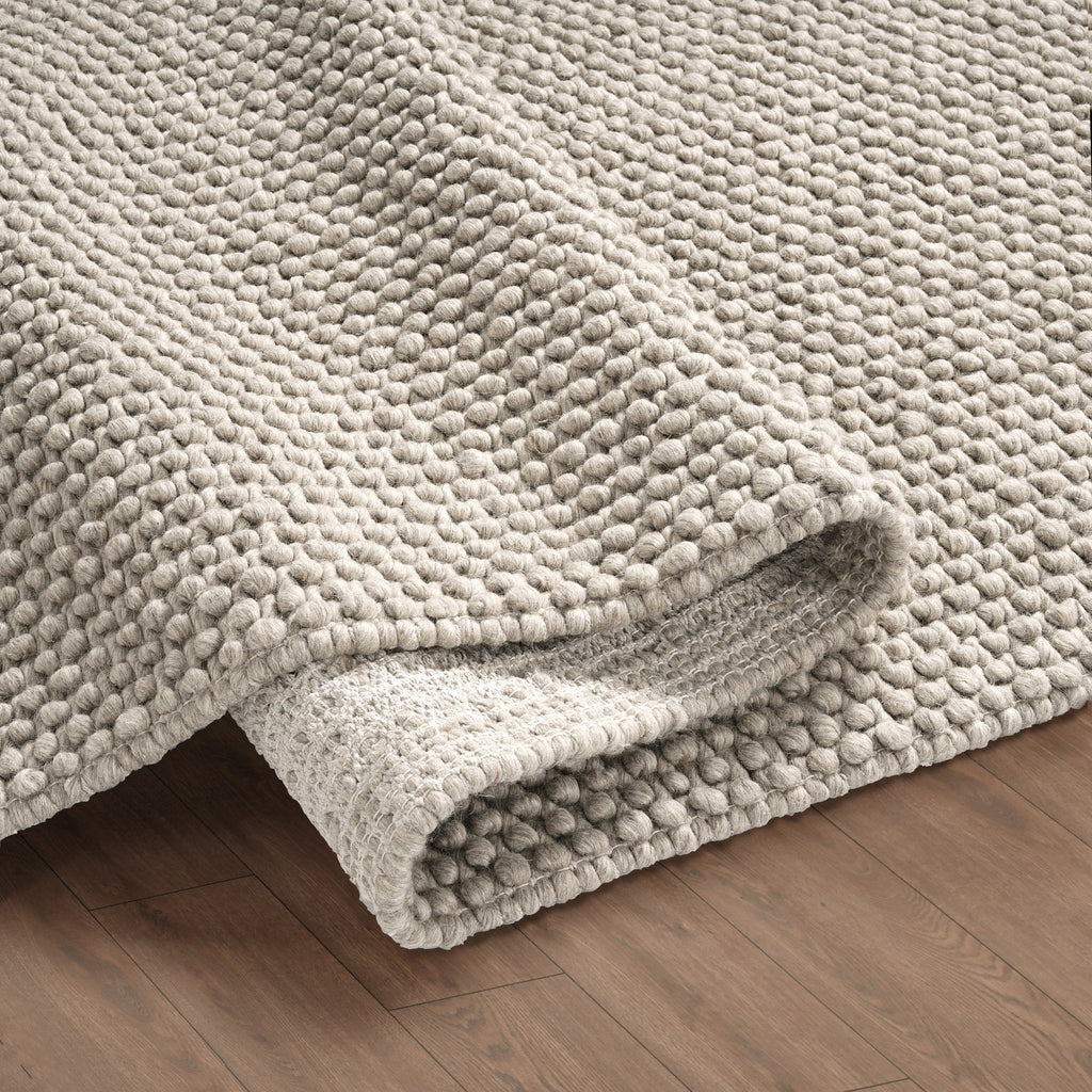 Theo Handwoven Wool Rug - Taupe
