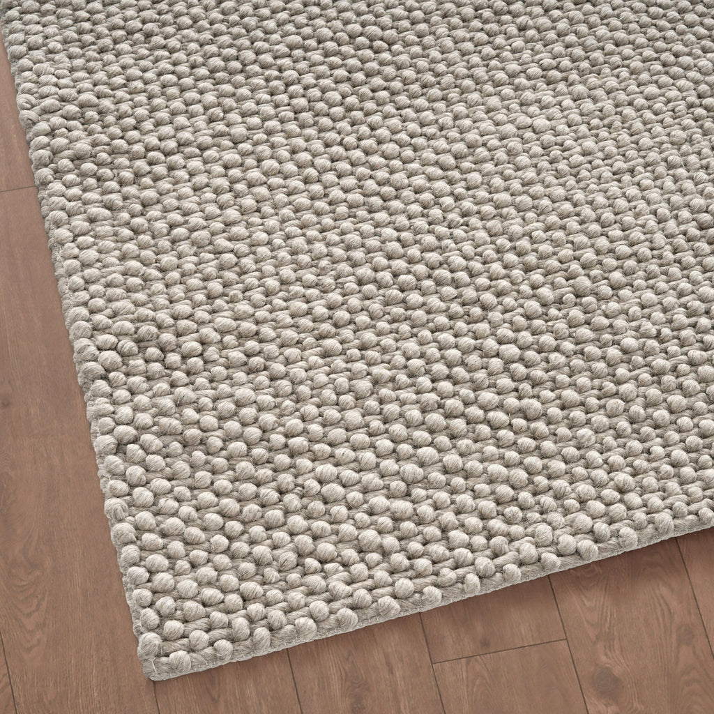 Theo Handwoven Wool Rug - Taupe