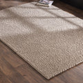 Theo Handwoven Wool Rug - White
