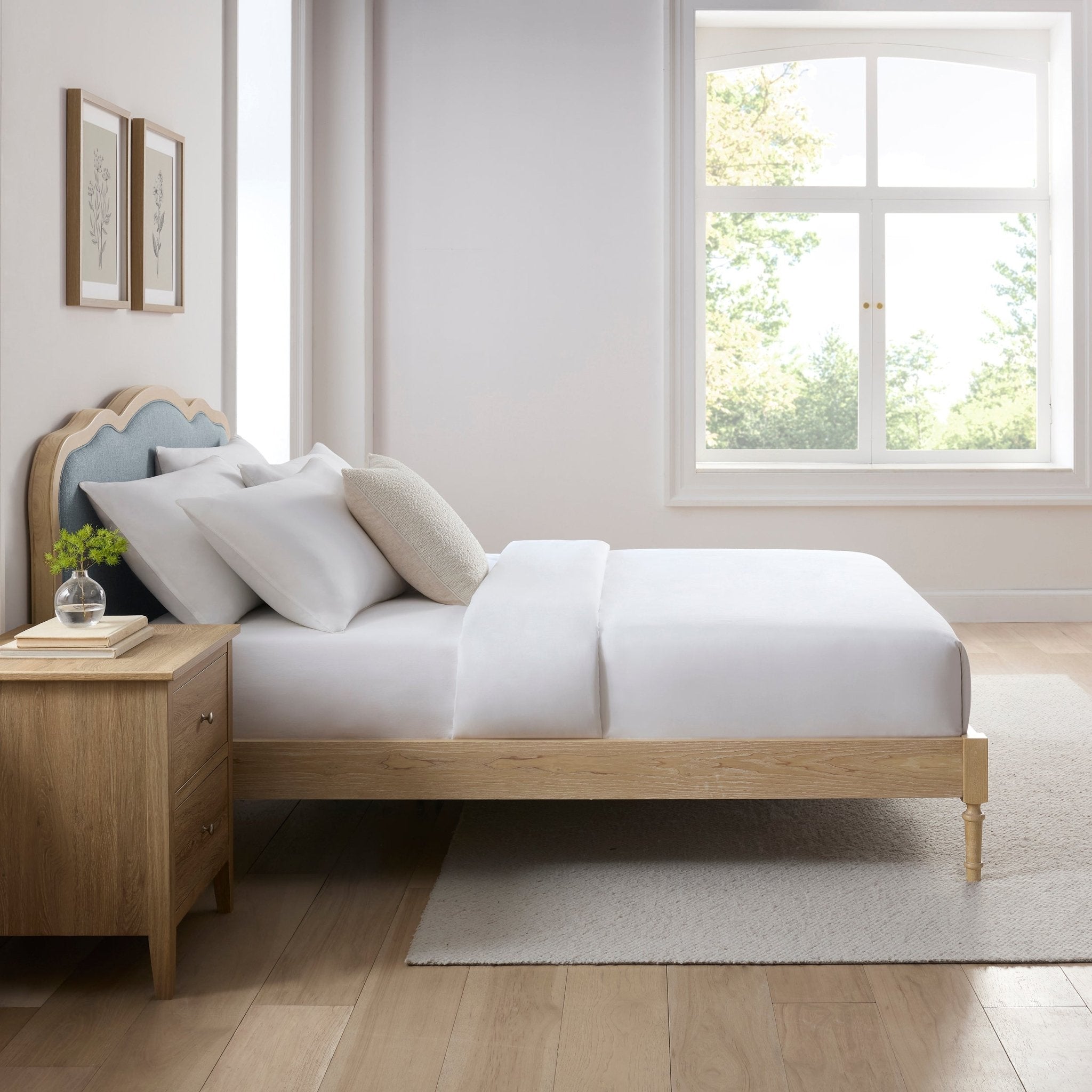 Versailles Bed Frame - Blue