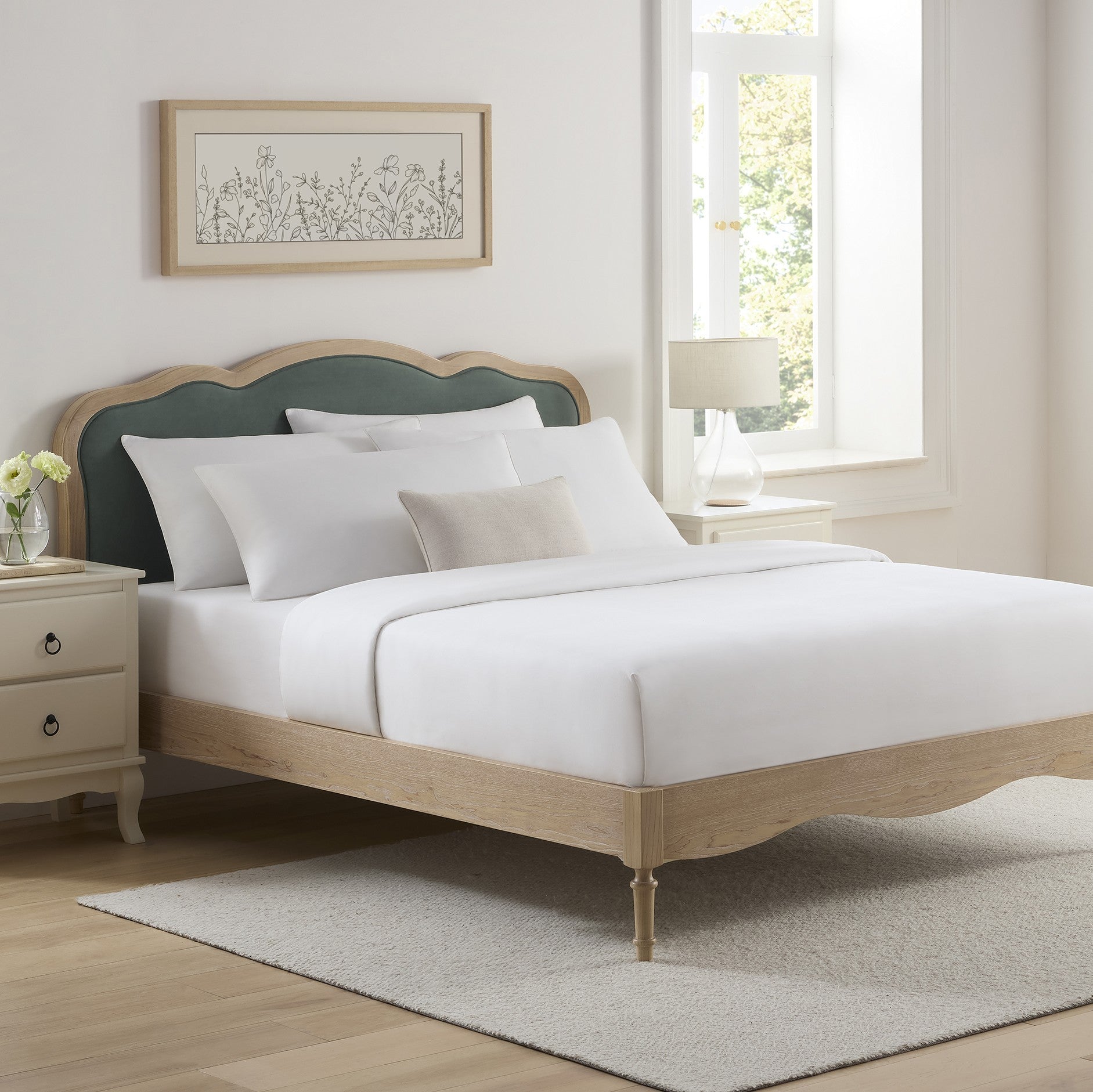 Versailles Bed Frame - Green