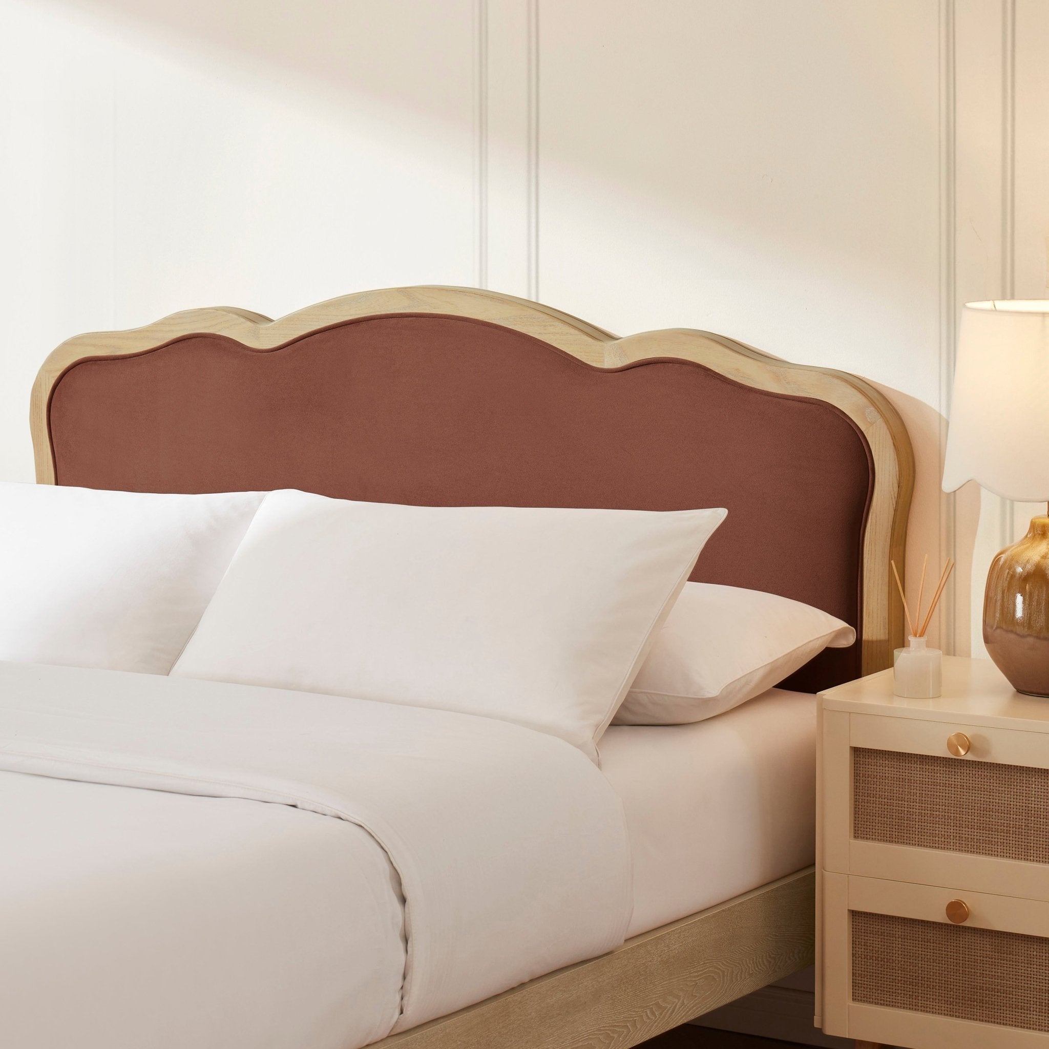 Versailles Bed Frame - Mauve