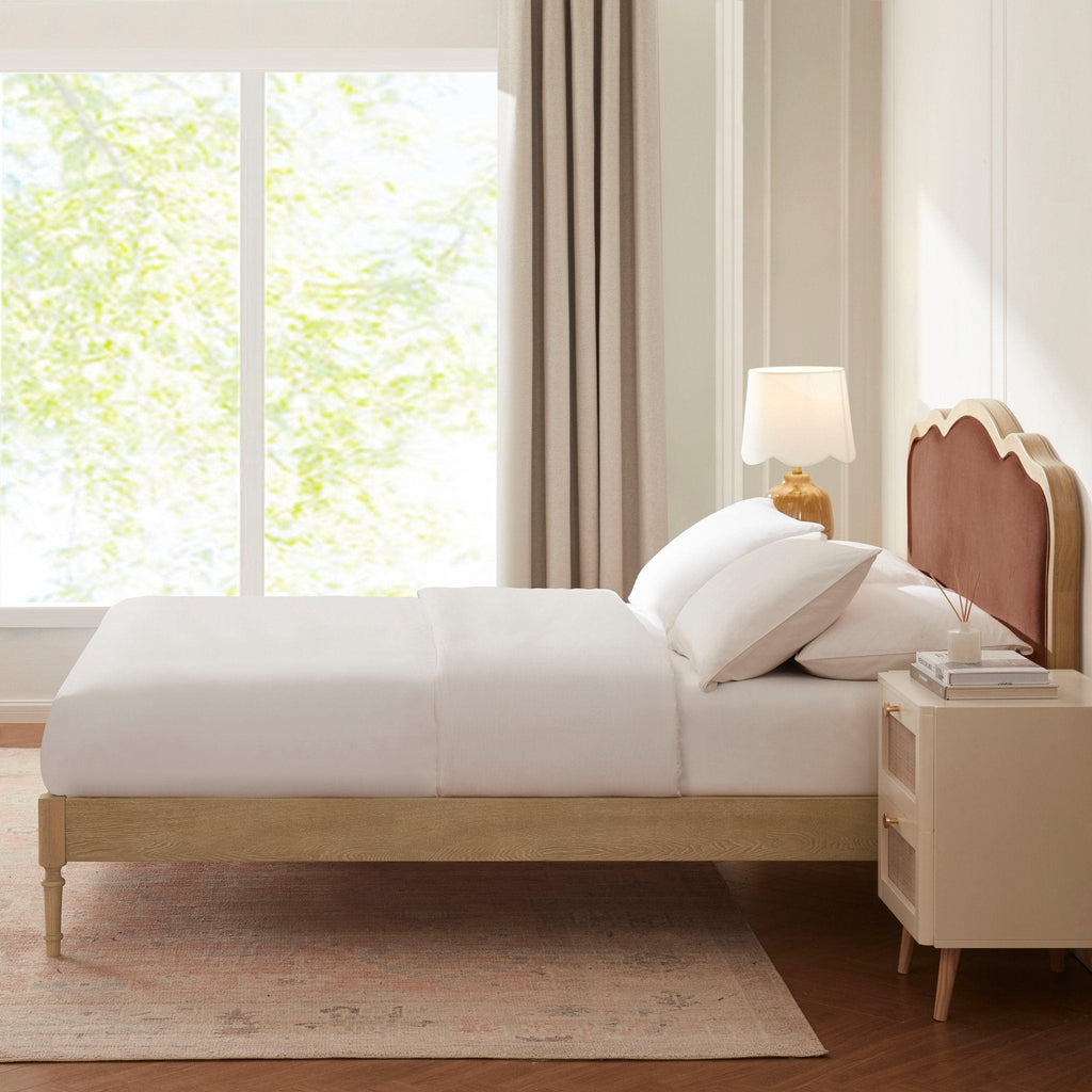 Versailles Bed Frame - Mauve