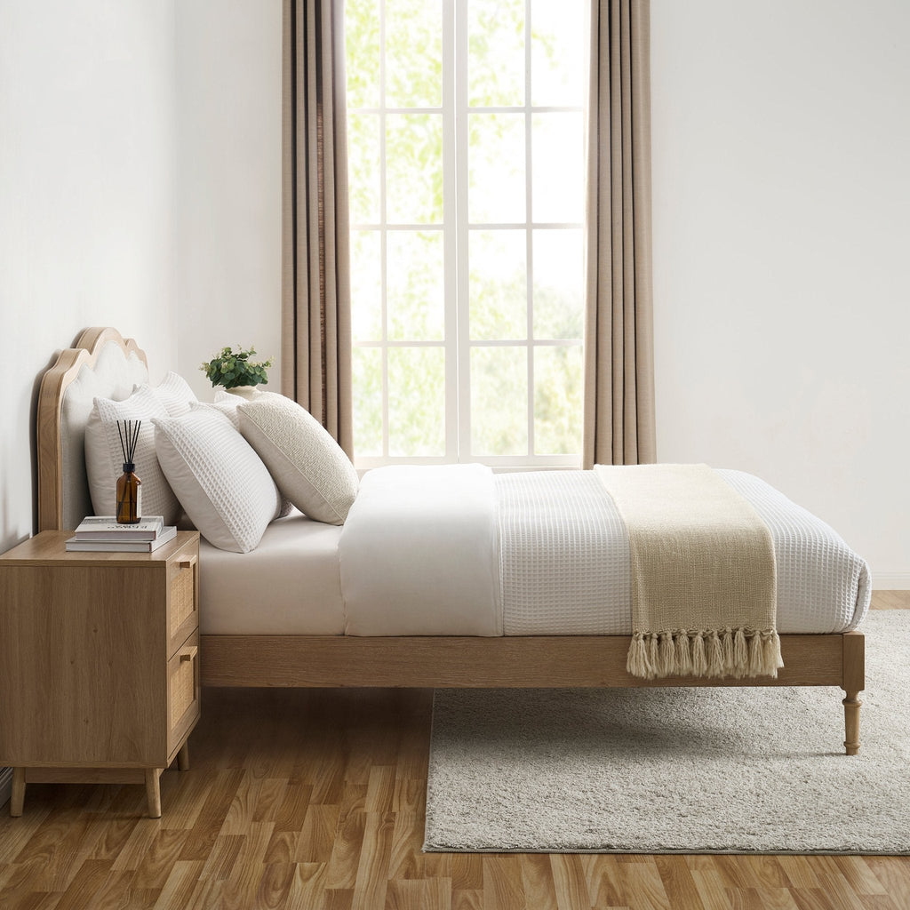 Versailles Bed Frame - Natural Stripe