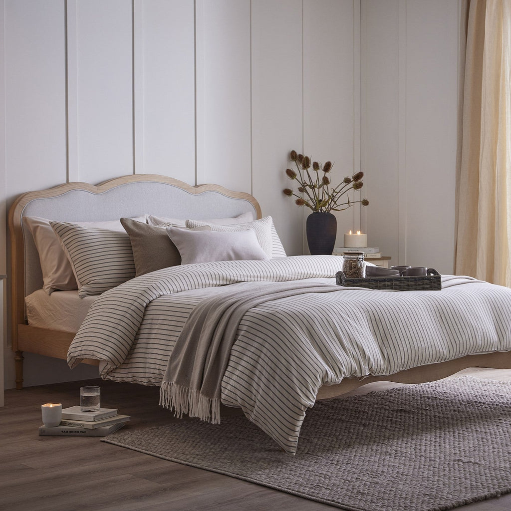 Versailles Bed Frame - Natural Stripe