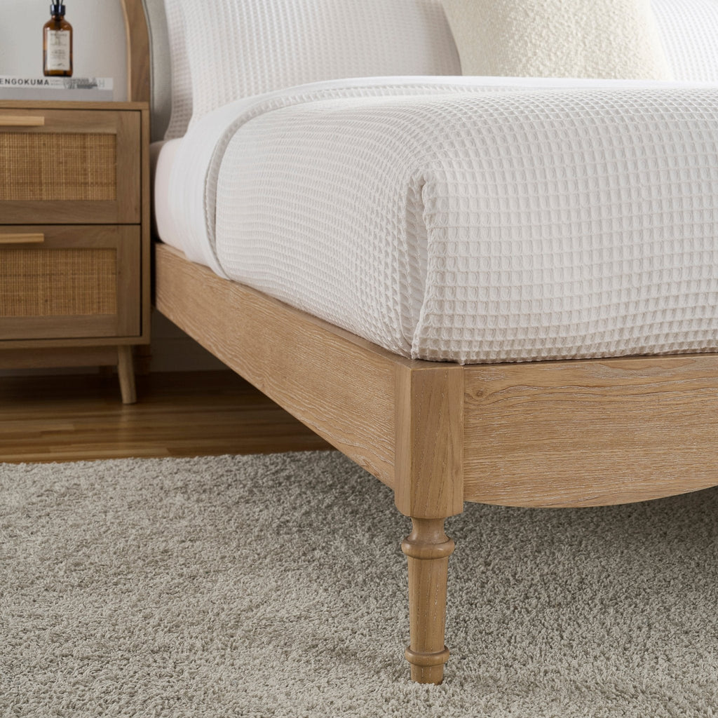 Versailles Bed Frame - Natural Stripe