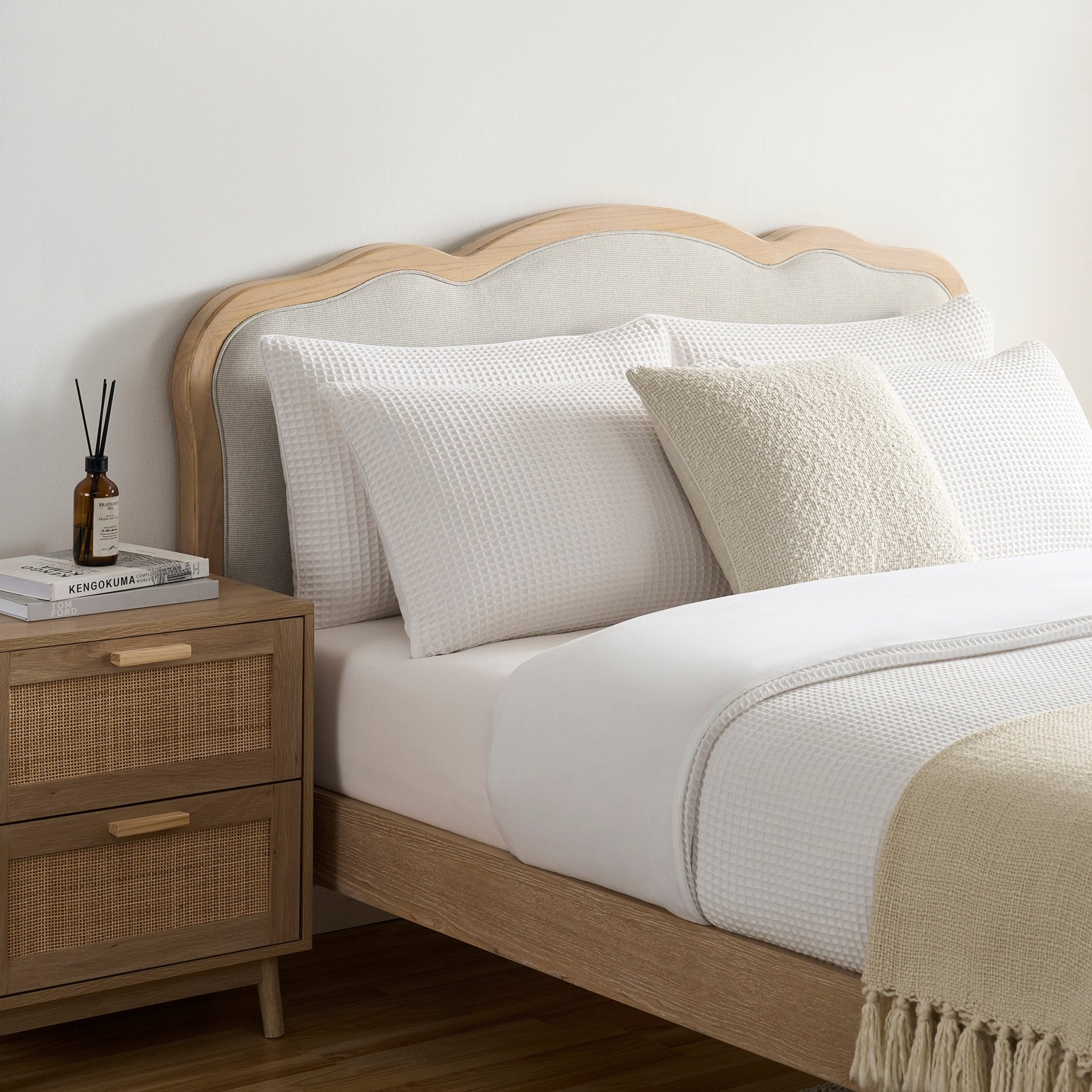 Versailles Bed Frame - Natural Stripe