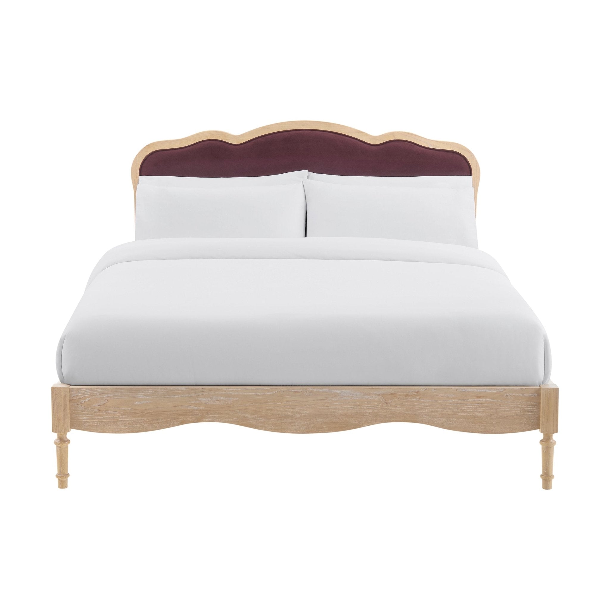 Versailles Bed Frame - Plum