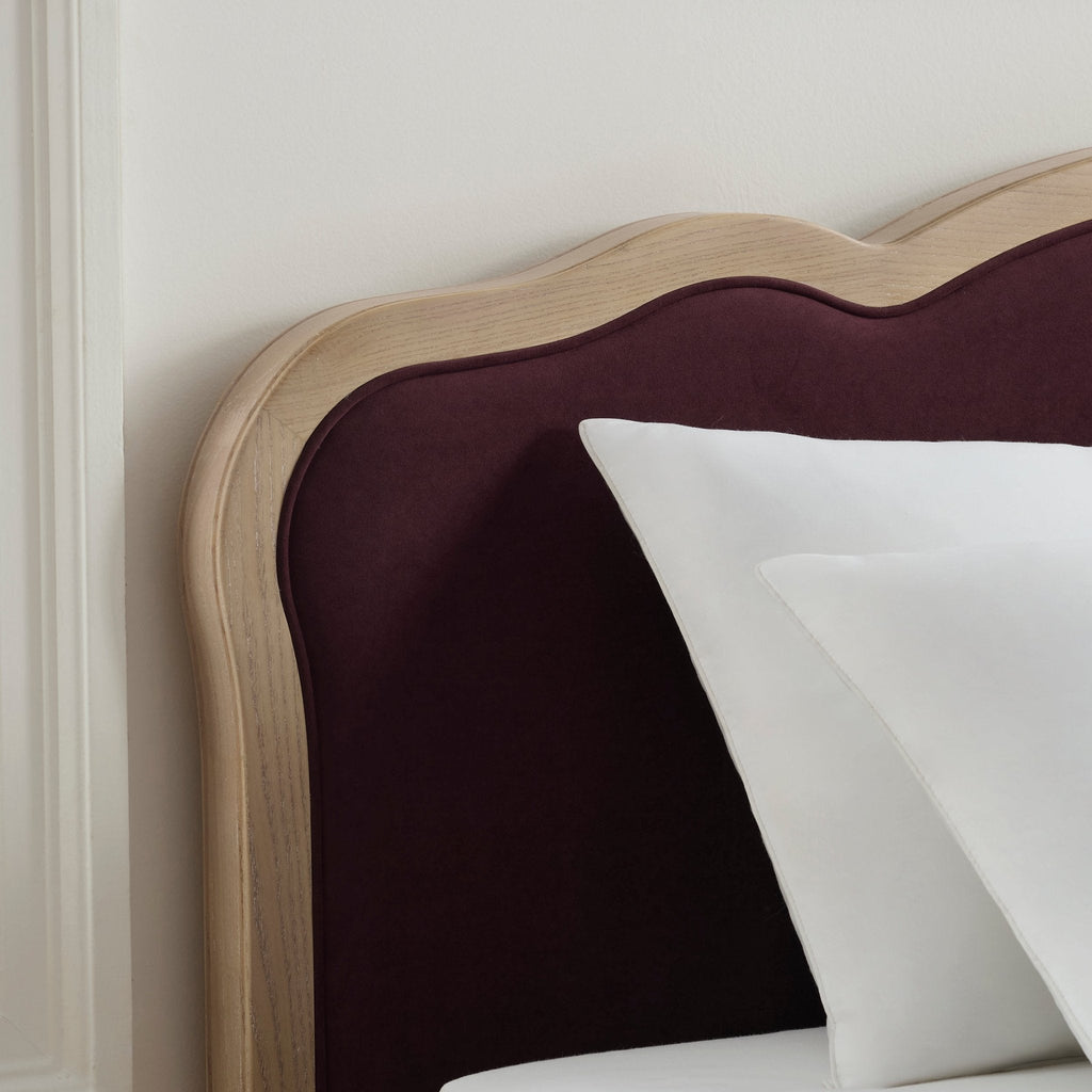 Versailles Bed Frame - Plum