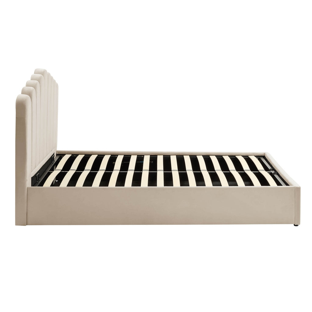 Washington Ottoman Storage Bed - Ecru