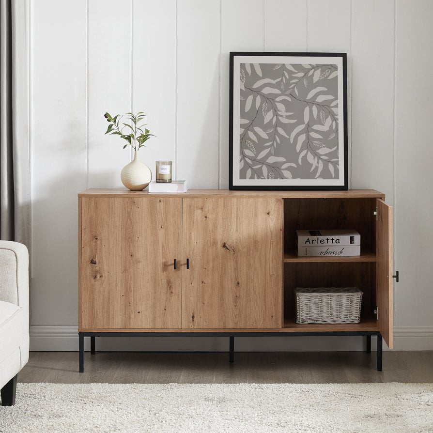 Willow Large Sideboard - Oak Effect