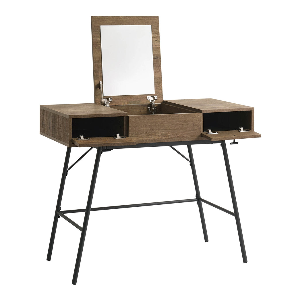 Willow Storage Dressing Table Console - Mango Wood