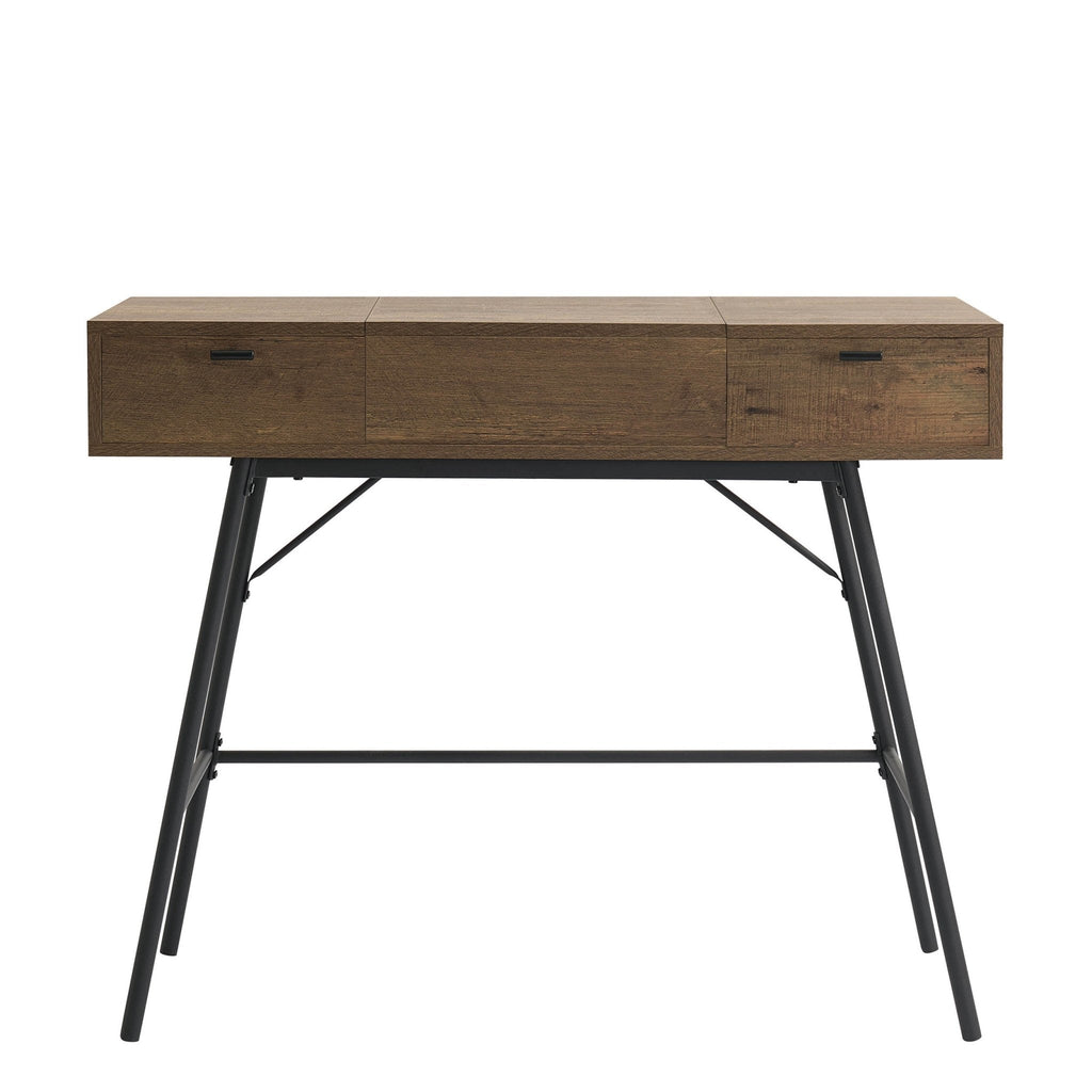 Willow Storage Dressing Table Console - Mango Wood