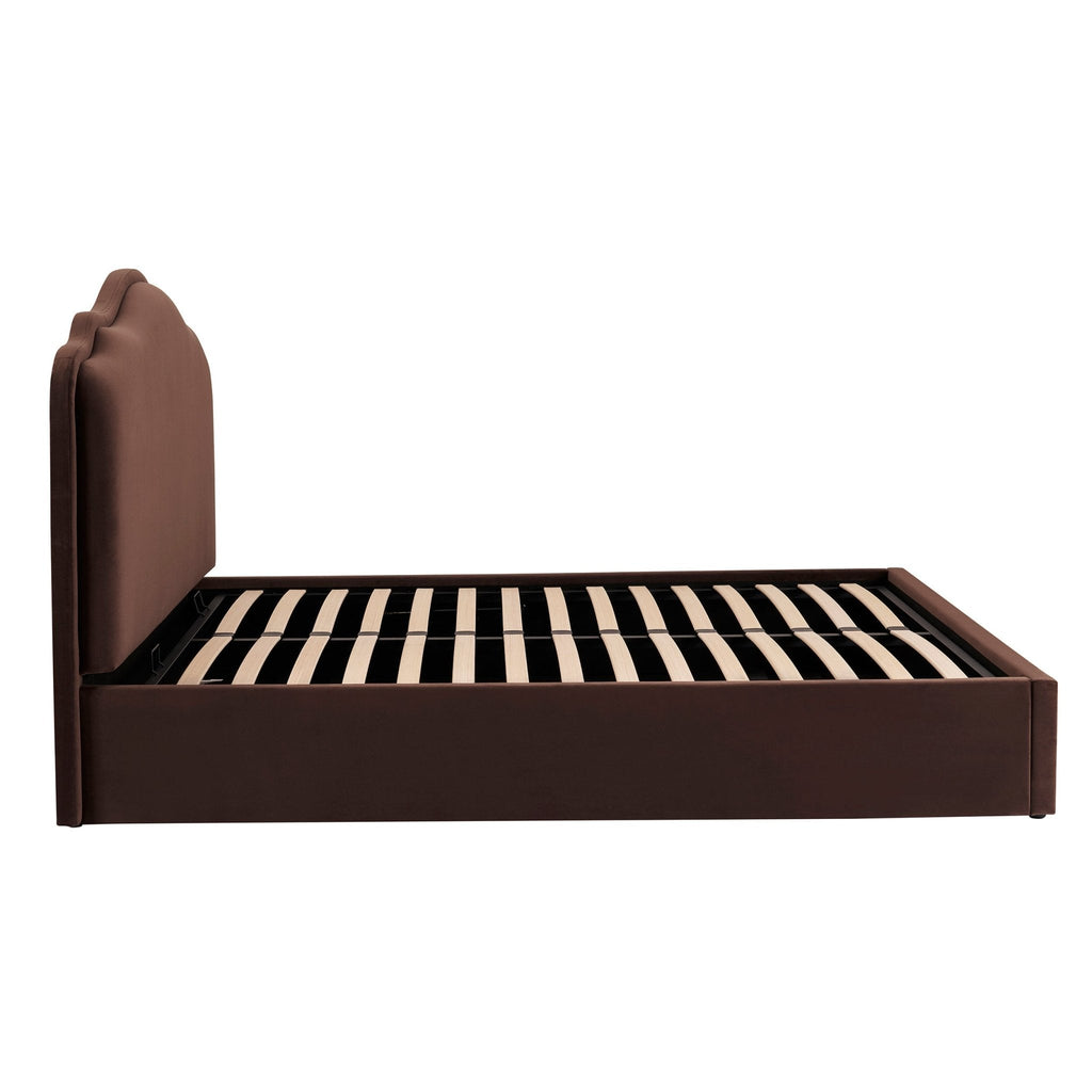 Wiltshire Ottoman Storage Bed - Cappuccino