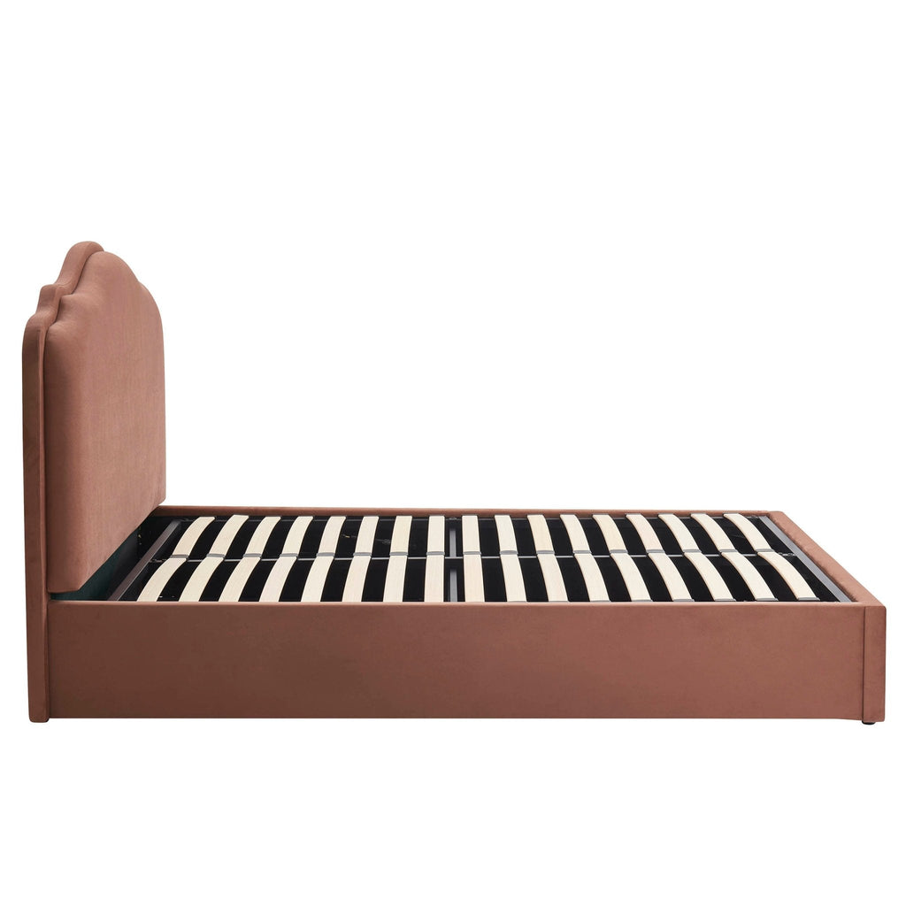 Wiltshire Ottoman Storage Bed - Mauve