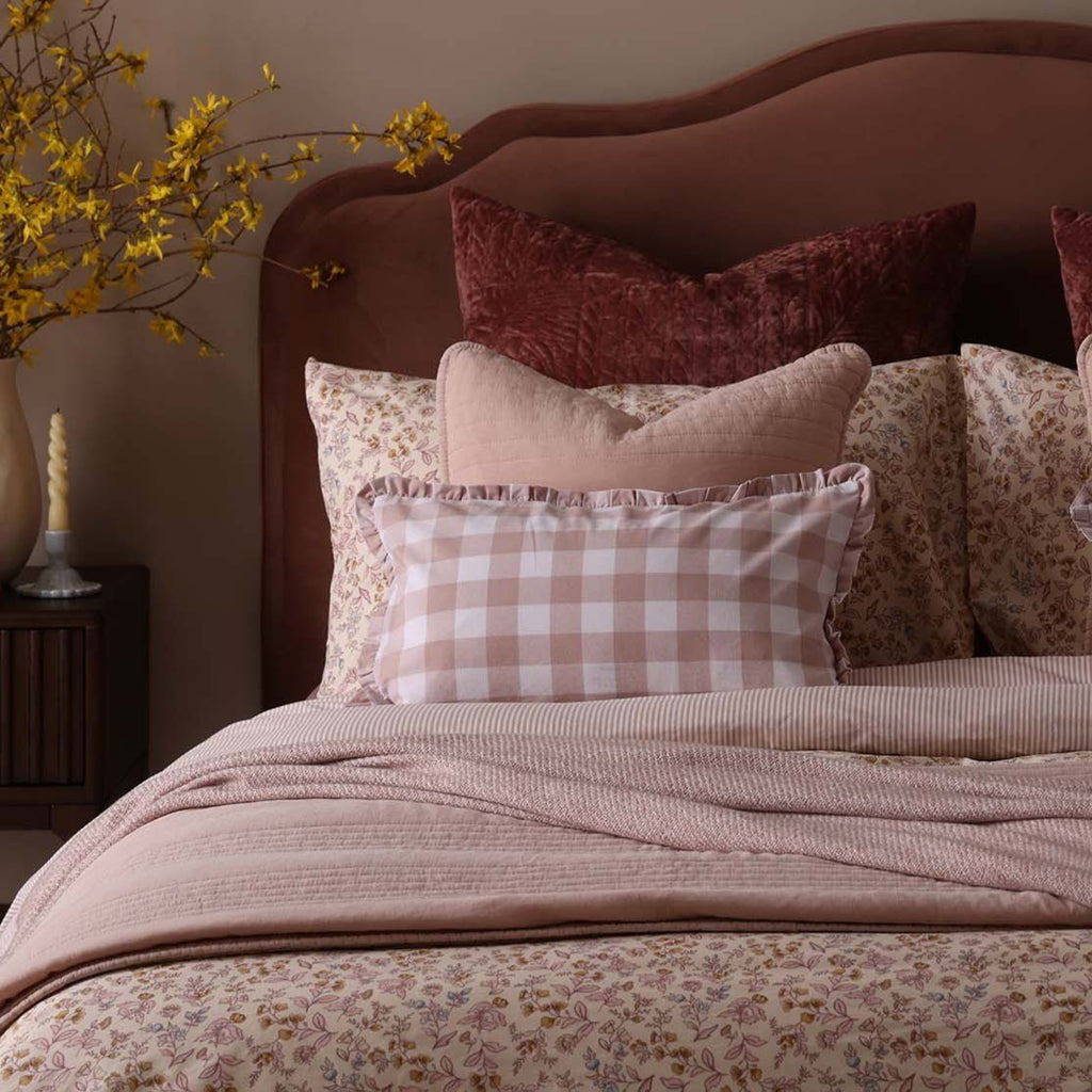 Wiltshire Ottoman Storage Bed - Mauve