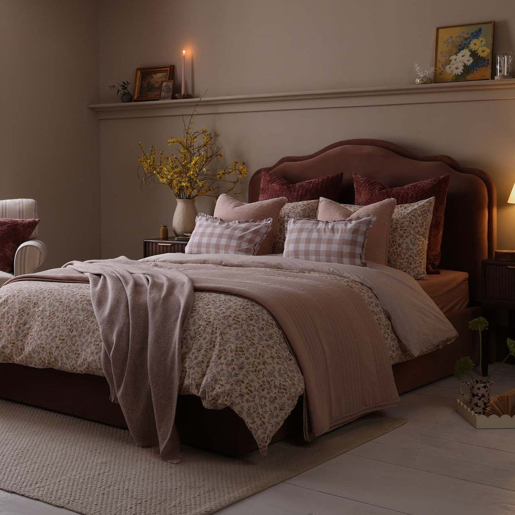 Wiltshire Ottoman Storage Bed - Mauve