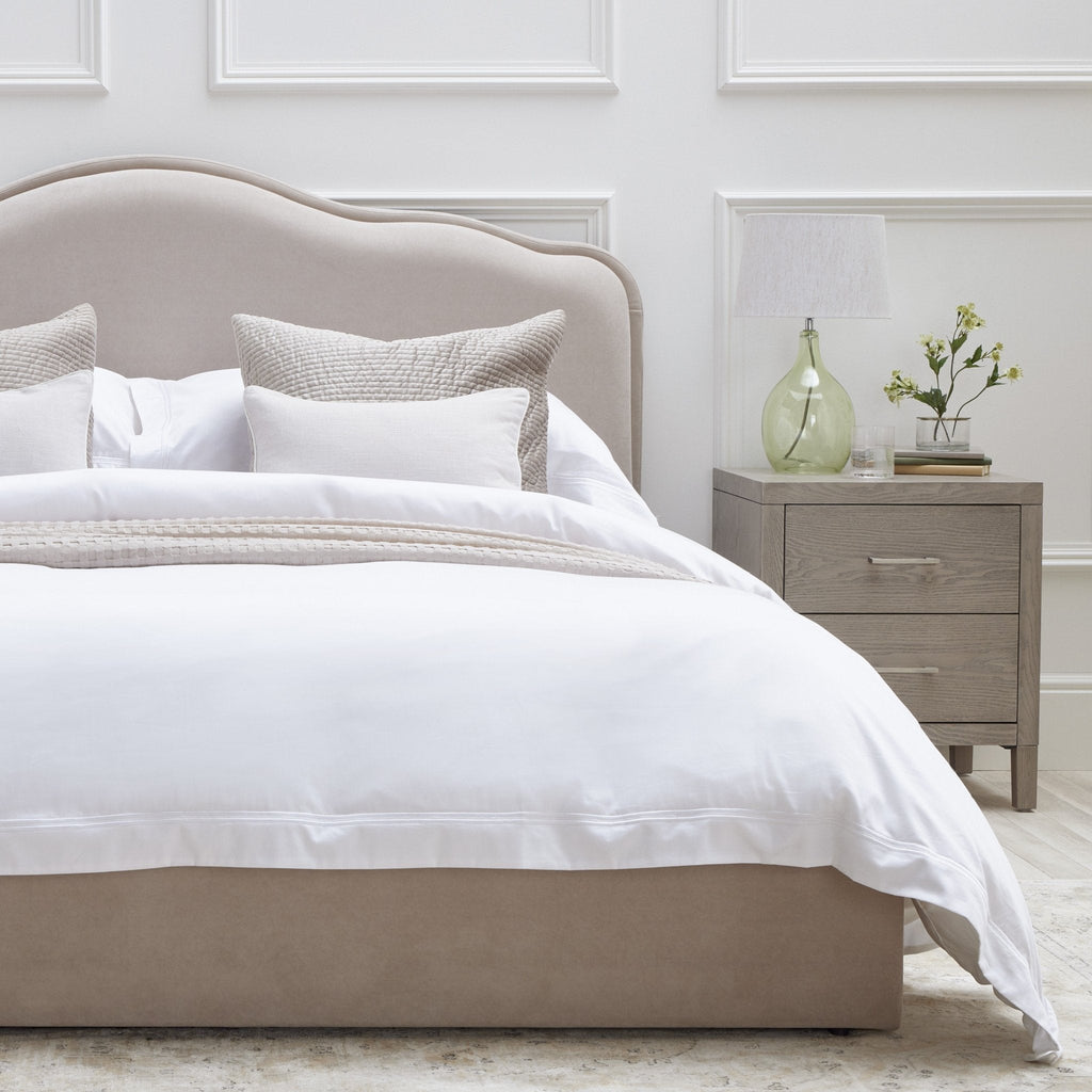 Wiltshire Ottoman Storage Bed - Stone